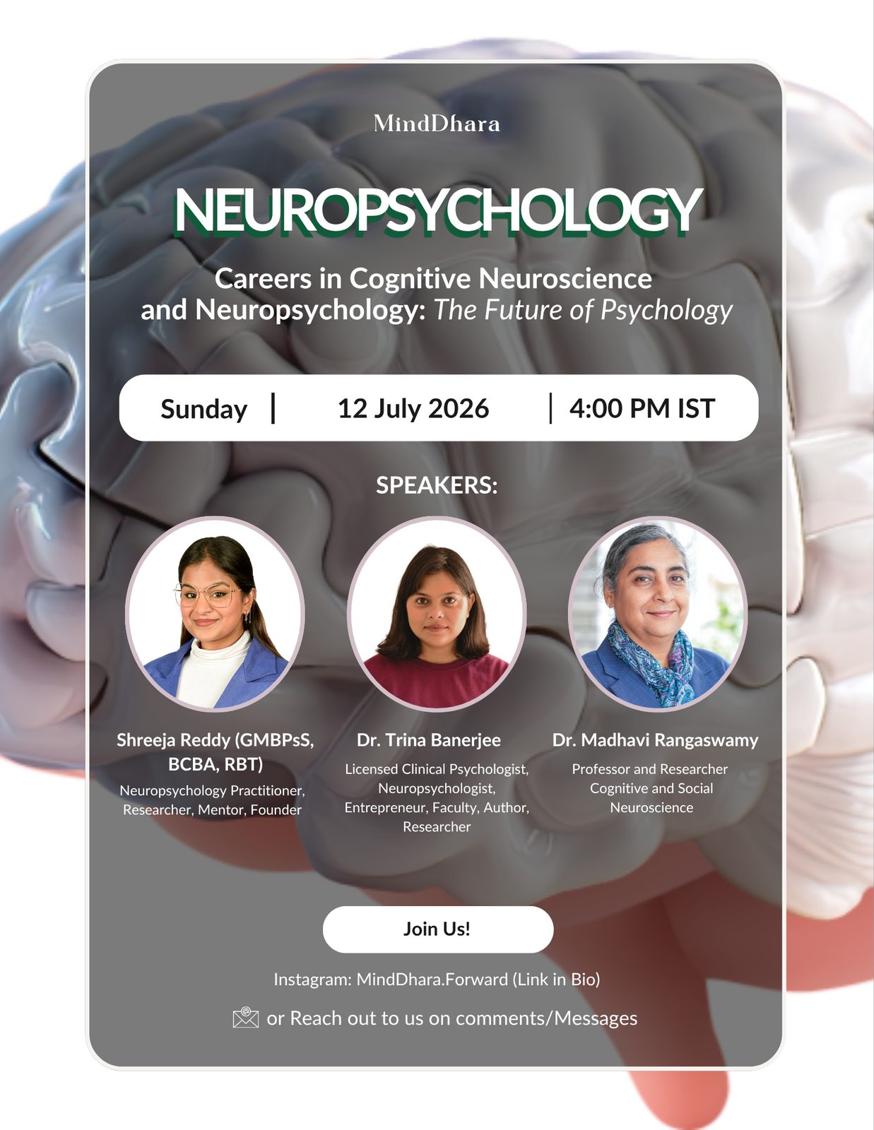 Careers in Cognitive Neuroscience and Neuropsychology: The Future of Psychology