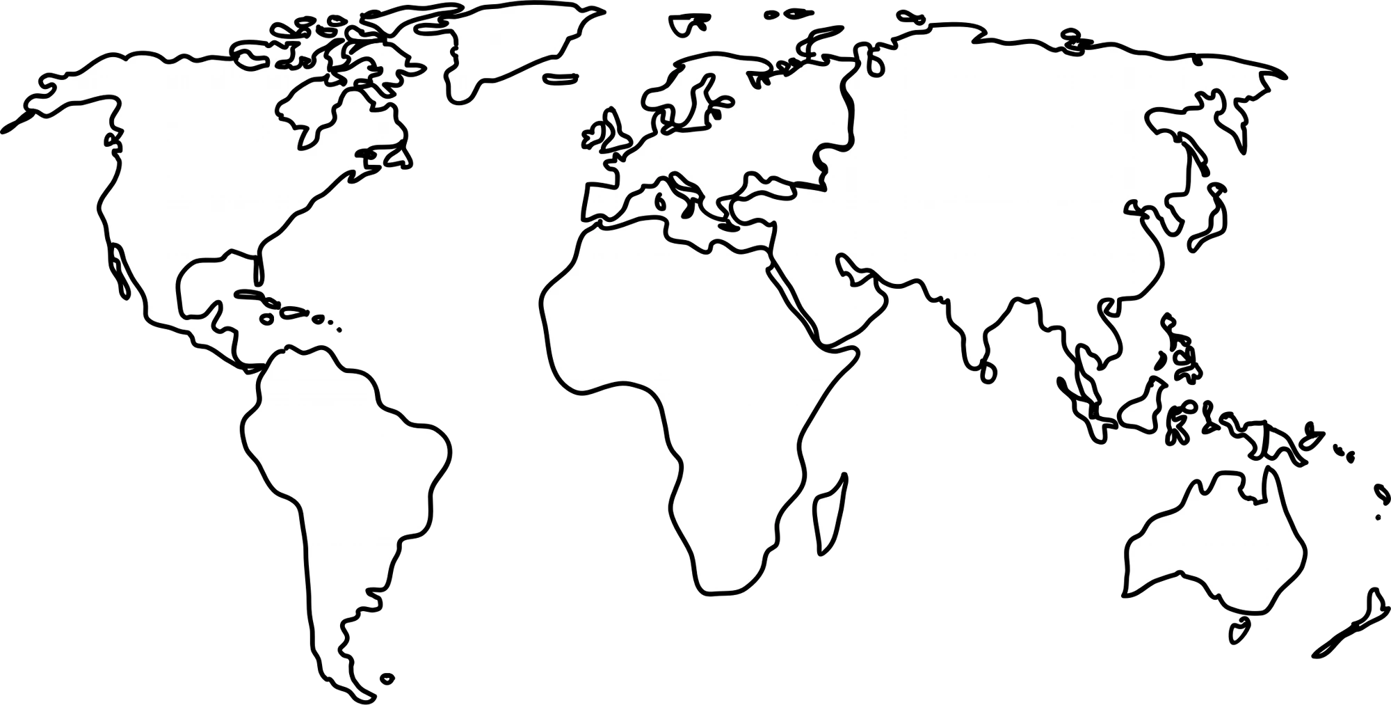 World map illustrating MindDhara's worldwide reach